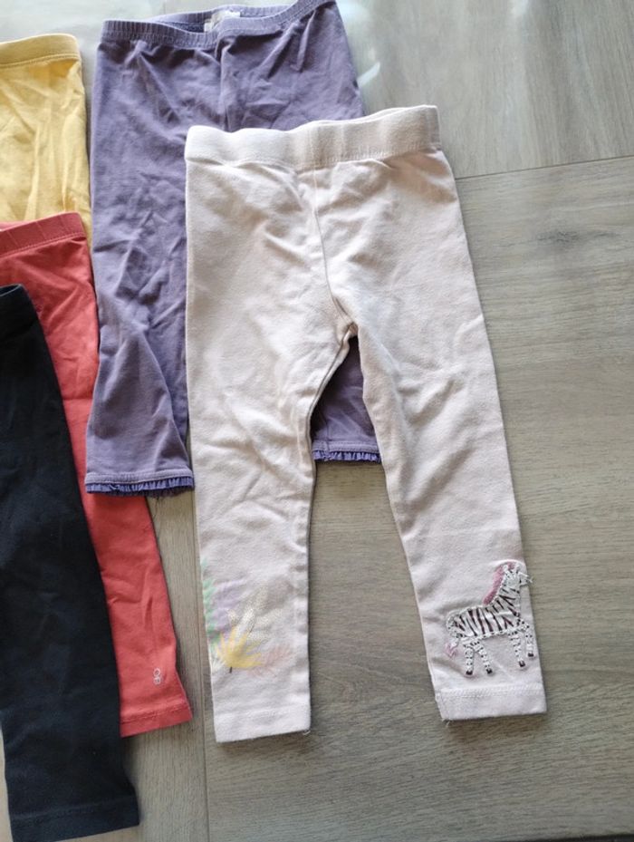 5 leggings 18 mois - photo numéro 3