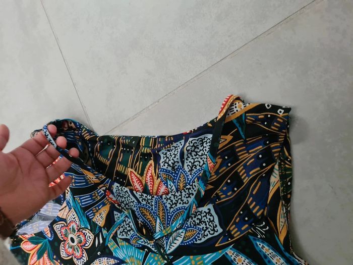 Débardeur été motifs fleuris - photo numéro 4