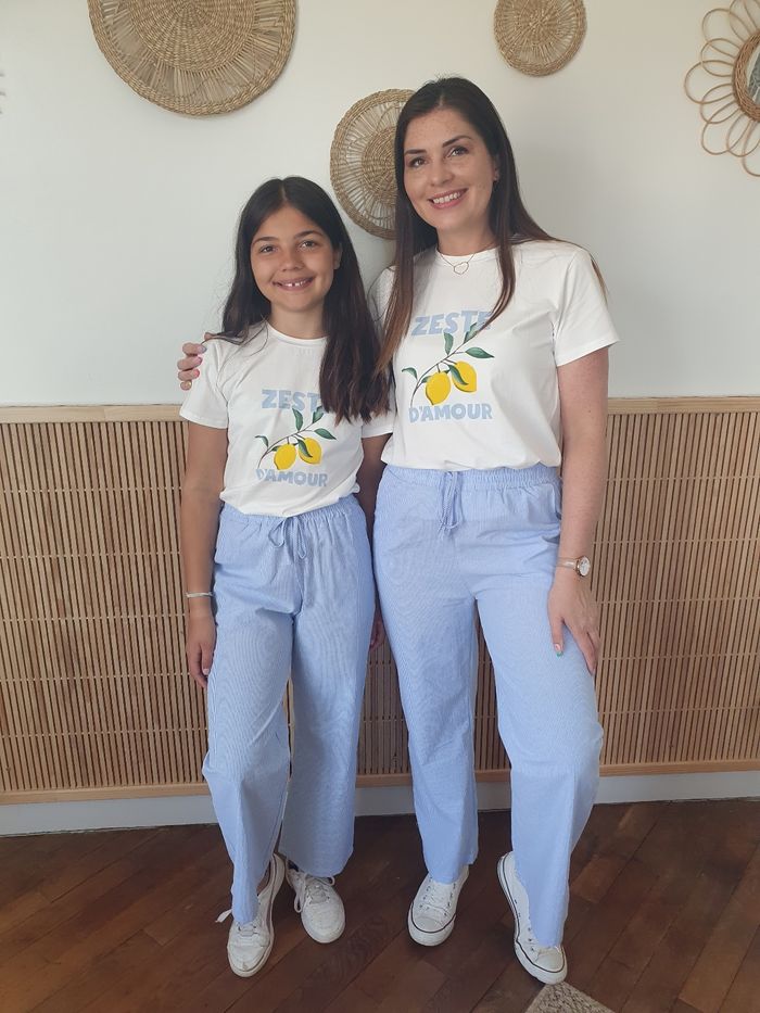 T-shirt Zeste d'amour citrons Taille S - photo numéro 5