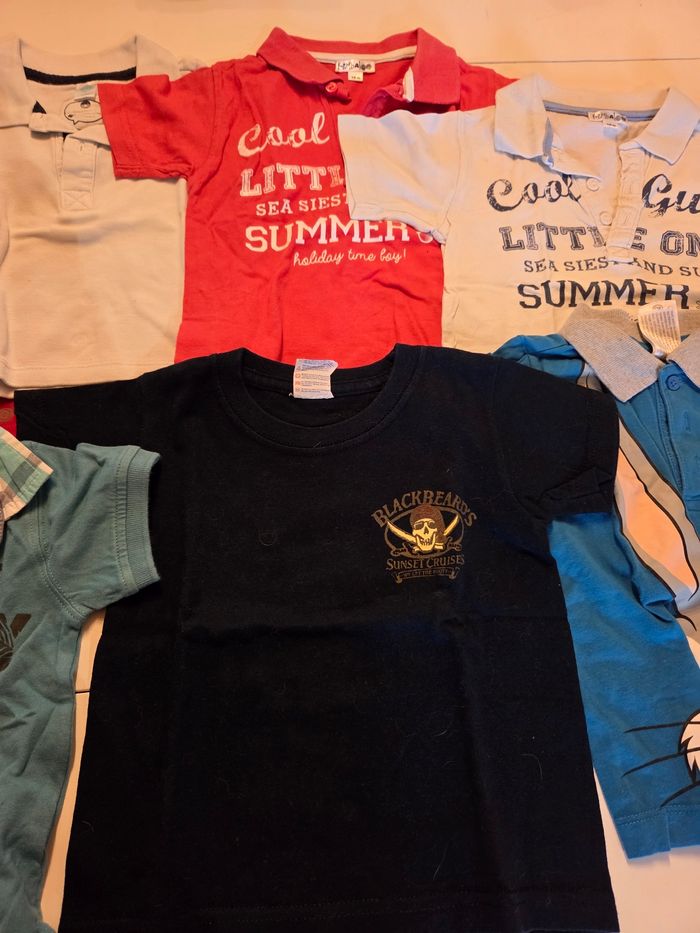 Lot 7 t-shirts manches courtes - photo numéro 4