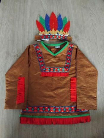 Déguisement Indien 6 - 8 ans Garçon Carnaval 🎉
