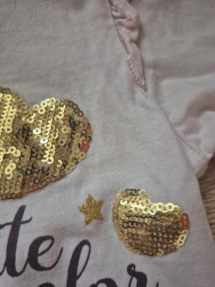 🌟 Lot bébé fille 12 mois / 74 cm Hauts & pantalons fun - photo numéro 8