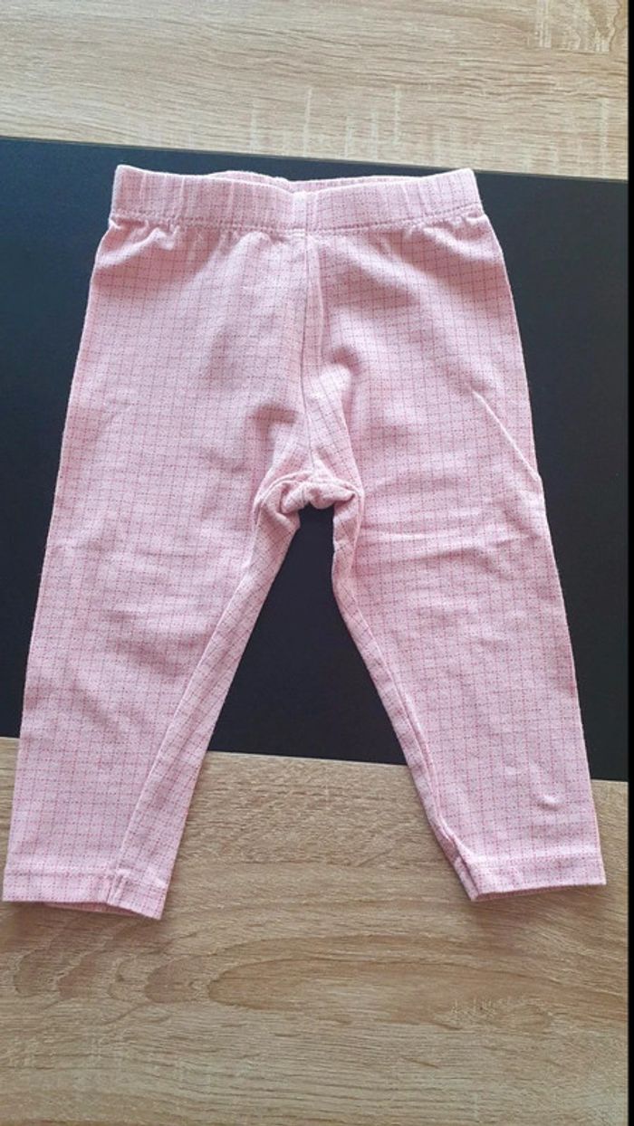Lot de 2 leggings 3/4 18 mois et 18-24 mois - photo numéro 3