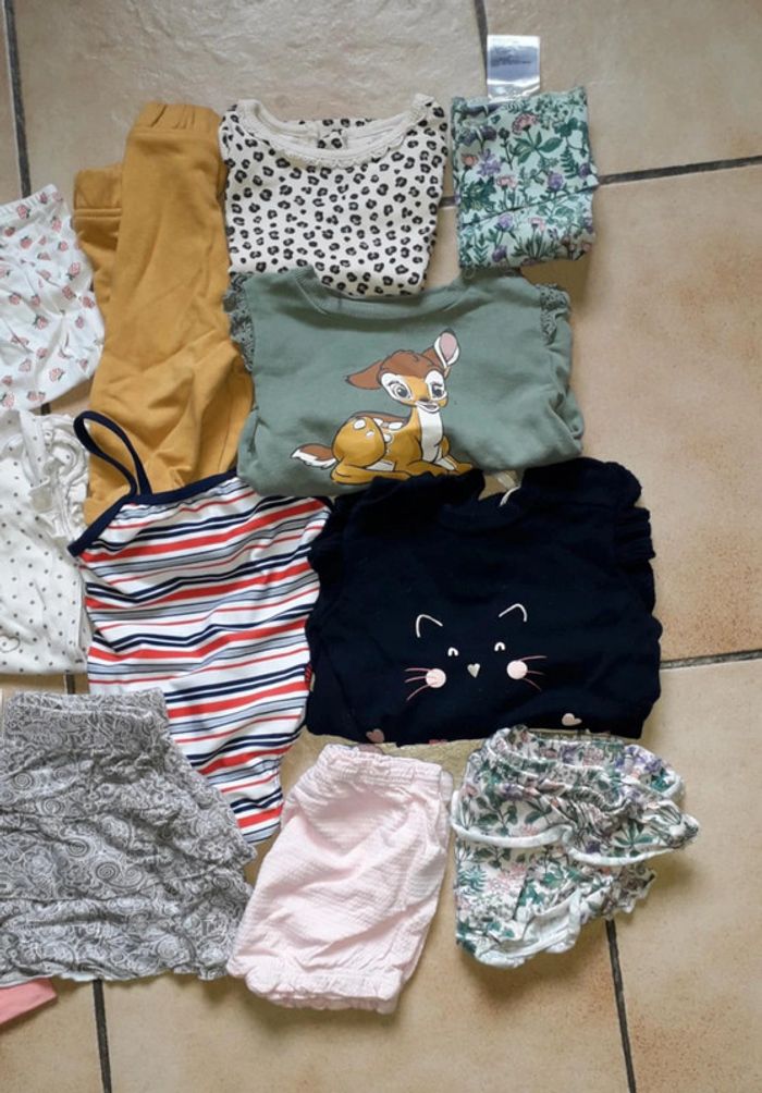 Lot 15 vêtements 3 mois fille - photo numéro 3