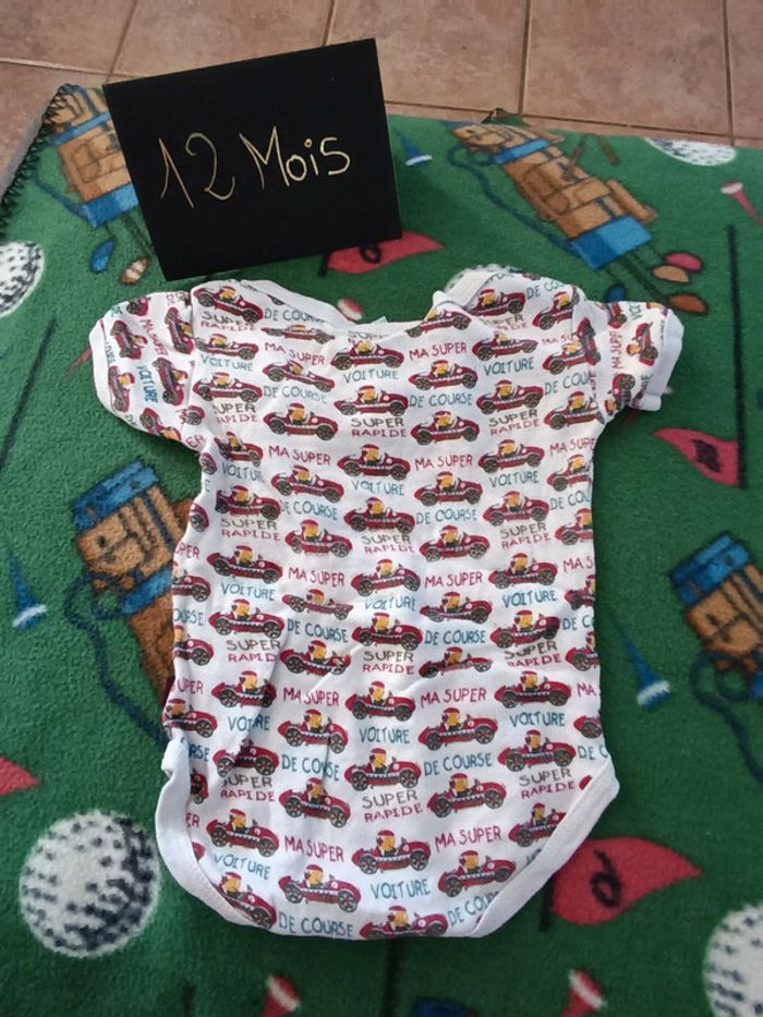 Body garçon 12 MOIS - photo numéro 2