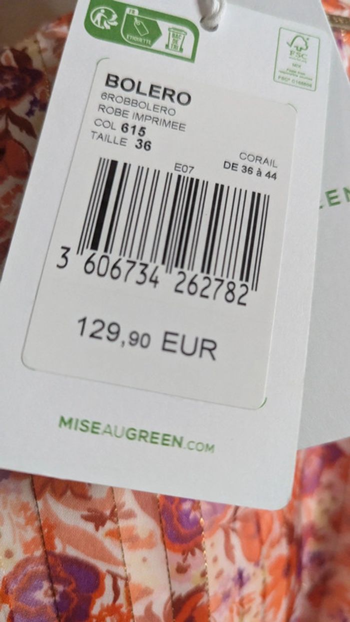 Robe élégante Mise au Green S - photo numéro 3