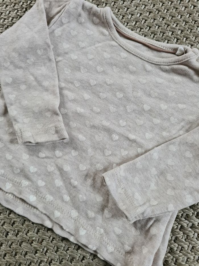 Lot de 3 t-shirts et 1 jean fille - 3 mois - photo numéro 4