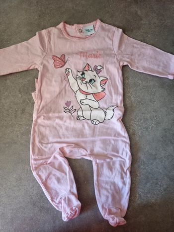 Pyjama fin marie 3 mois fille