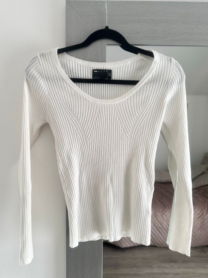 Pull blanc ASOS