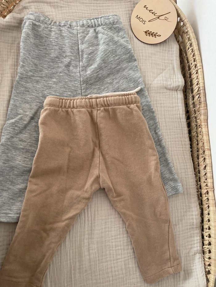 Lot de pantalons bébé garçon kiabi 9 mois - photo numéro 2