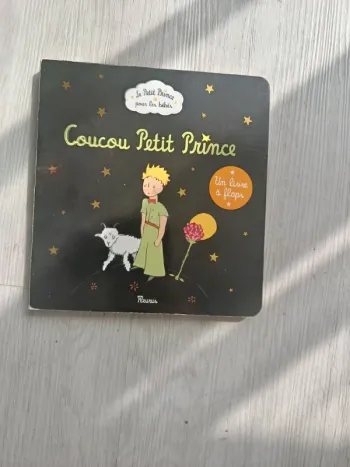 Livre à flaps coucou Petit prince