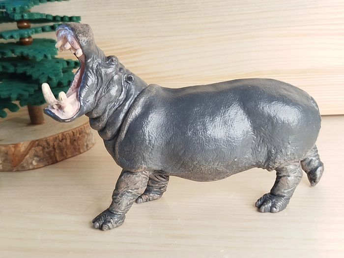 PAPO Hippopotame Figurine Animal de la savane - photo numéro 4