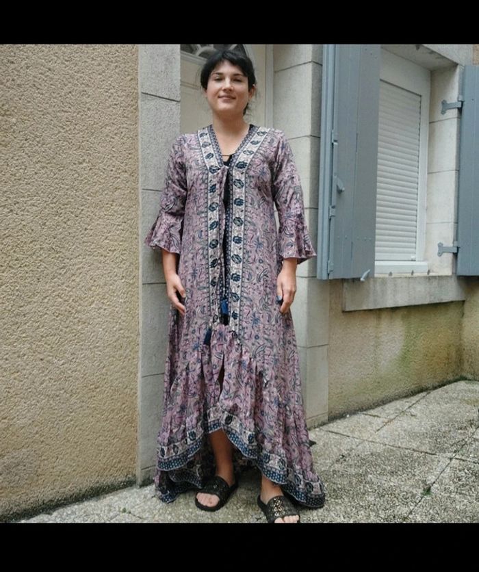 Kimono neuf soie