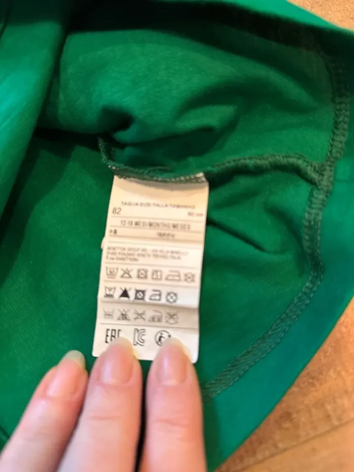 Benetton 12/18 mois tee shirt - photo numéro 4