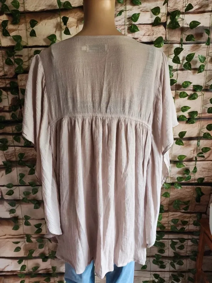 🌸Blouse beige Zizzi Taille 42🌸 - photo numéro 4