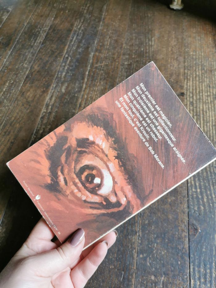 Bob Morane Krouic livre de poche Marabout de Henri Vernes - photo numéro 4