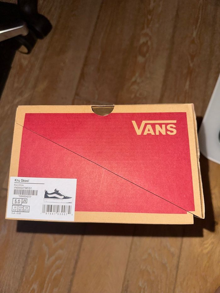 Vans Knu Skool – Noir / Taille 36,5 - Neuf / Neuve - photo numéro 8