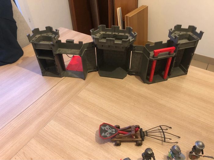 Lot château fort transportable + donjon dragon playmobil - photo numéro 7