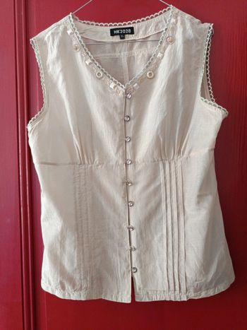 Blouse HK2028 soie/coton t.XL