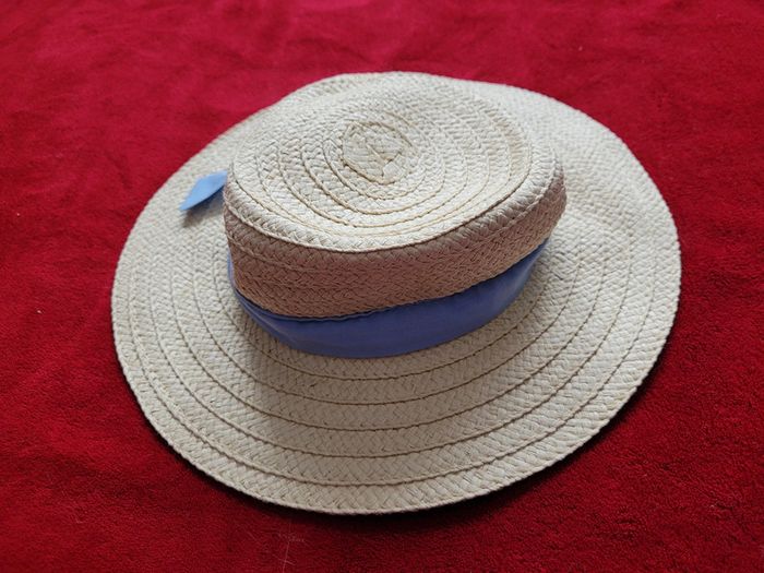Chapeau de paille - 6 mois - photo numéro 3