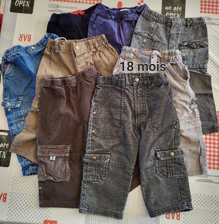 Lot de 8 pantalons