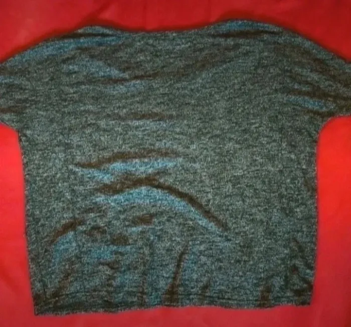 Pull gris chiné, 1/2 manche taille 38 jennyfer - photo numéro 8