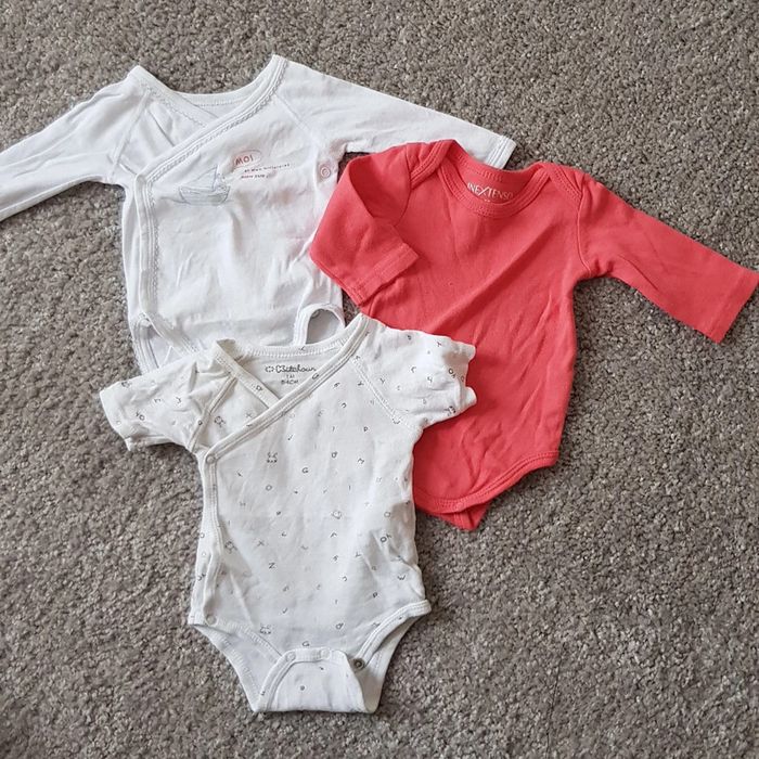 Lot de 3 body 1 mois
