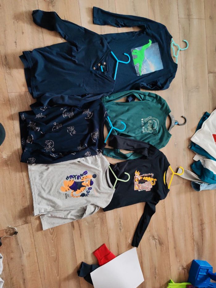 Lot 6 tee-shirts Kiabi 5 ans