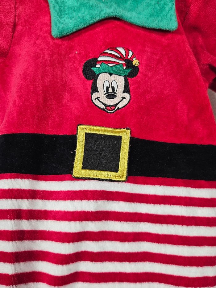 Pyjama de Noël Mickey disney primark 3-6 mois 68 cm - photo numéro 4
