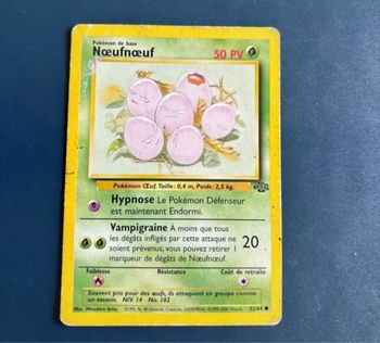 Carte Pokémon Wizards Noeufnoeuf 52/64 Jungle