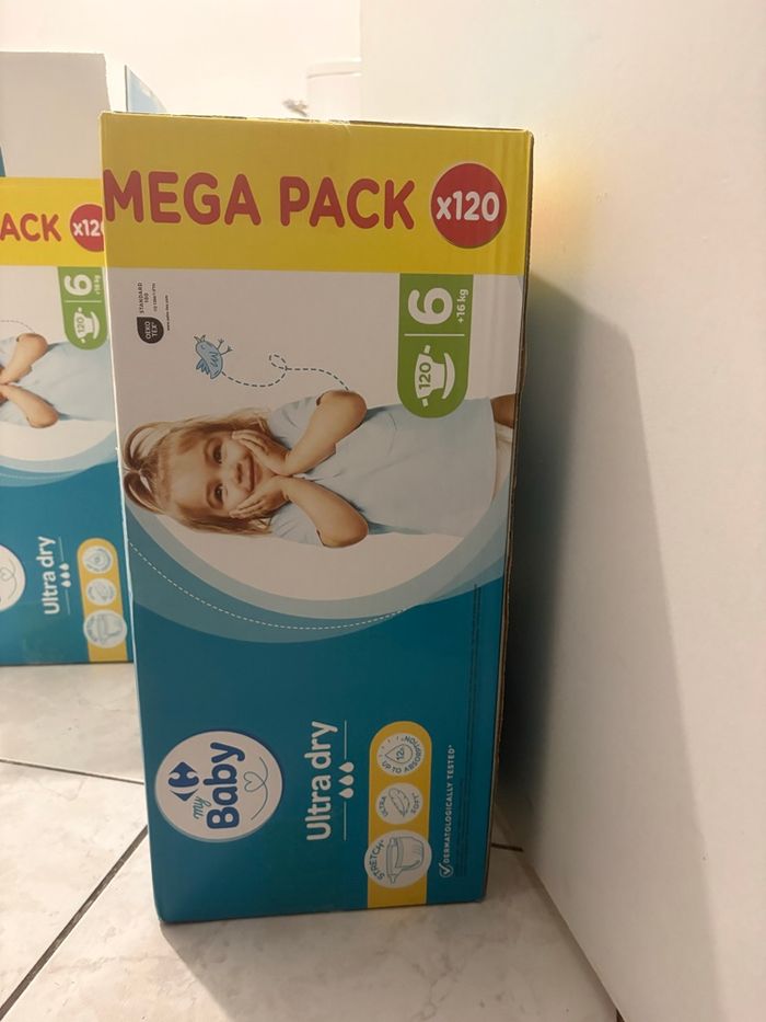 Couche taille 6 carrefour - photo numéro 2