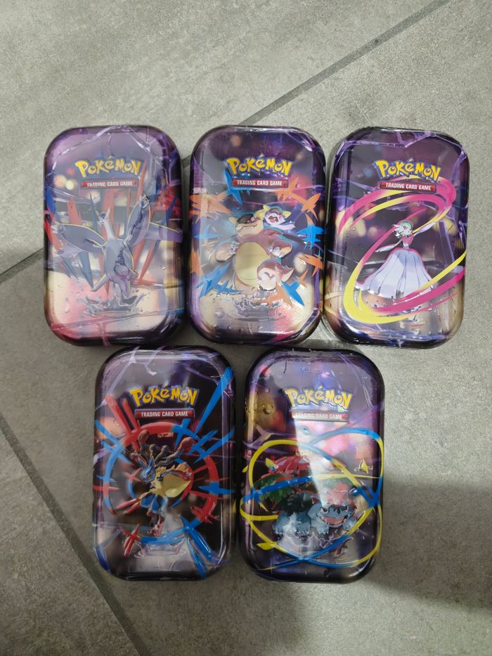 Pokemon mini tins mega evolution m01
