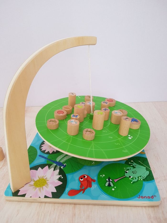 Jeu d'adresse en bois Waterlily challenge Janod - photo numéro 10