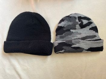 Lot de 2 bonnets
