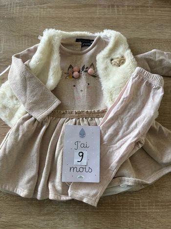 Ensemble robe renard IN Extenso t.9m