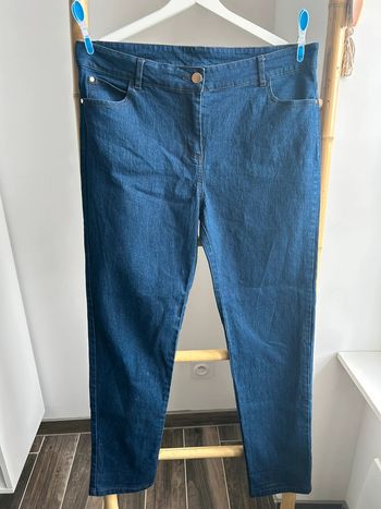 Jeans femme bleu foncé Taille 44
