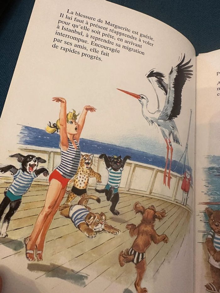 La croisière de Caroline bateau paquebot cigogne bd album livre Pierre probst - photo numéro 6