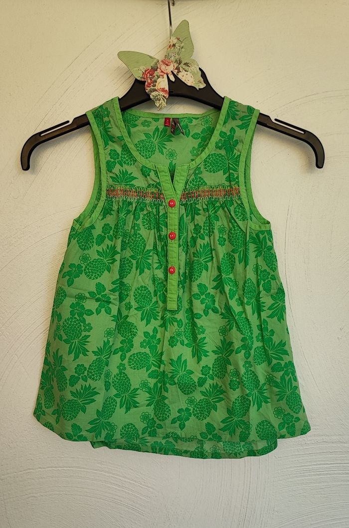 Tunique verte orchestra 8 ans