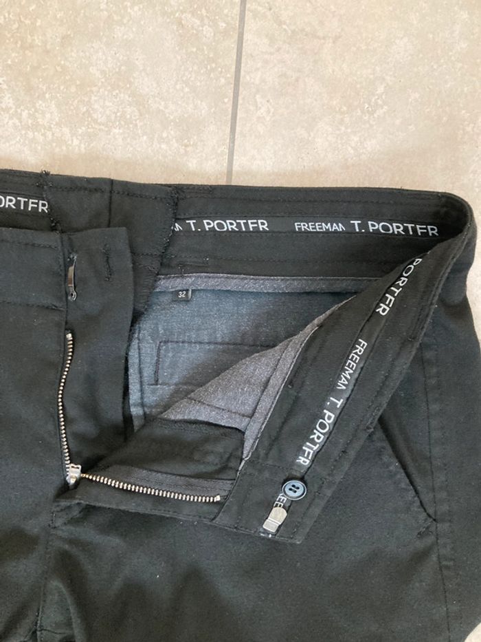 Pantalon noir Freeman T.Porter - photo numéro 6