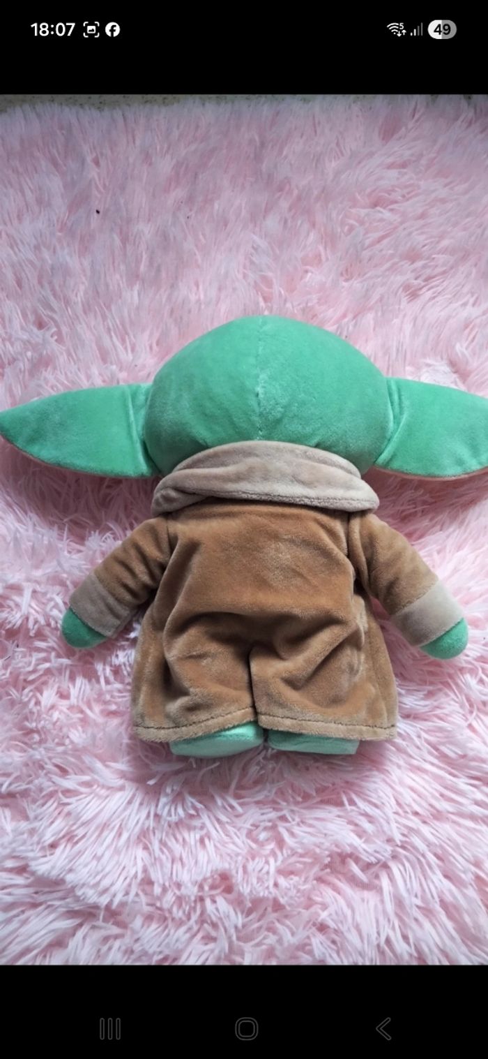 Peluche bébé yoda - photo numéro 2