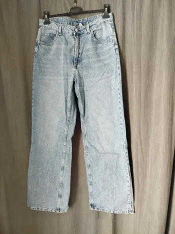 Jean jambes larges femme