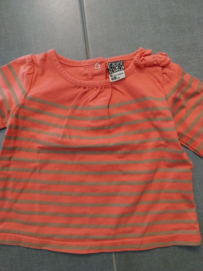 Tee short 6 mois