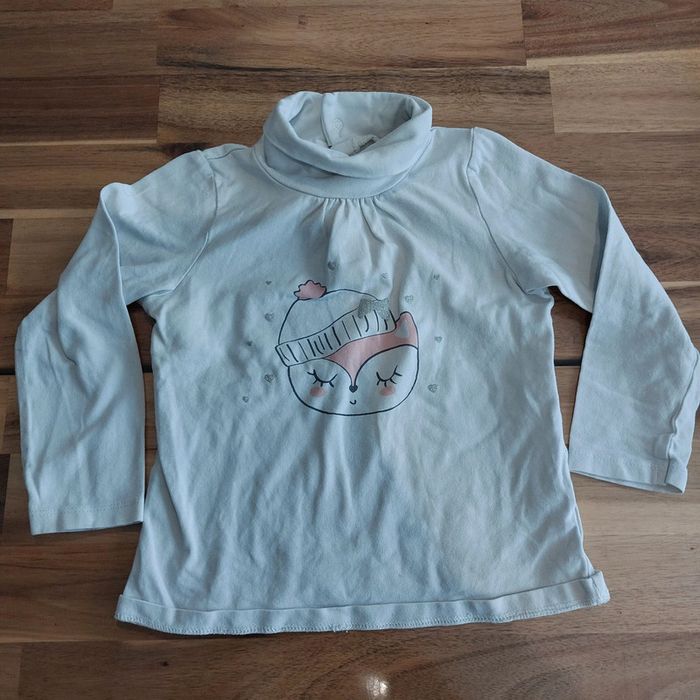 Lot de 5 t-shirt manche longue à col 24 mois - photo numéro 7