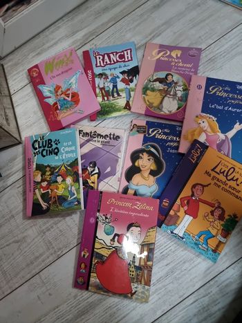 Lot 9 livres pour fille #orianabllivre