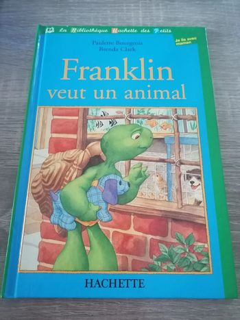 Livre Franklin veut un animal Hachette bibliothèque des petits