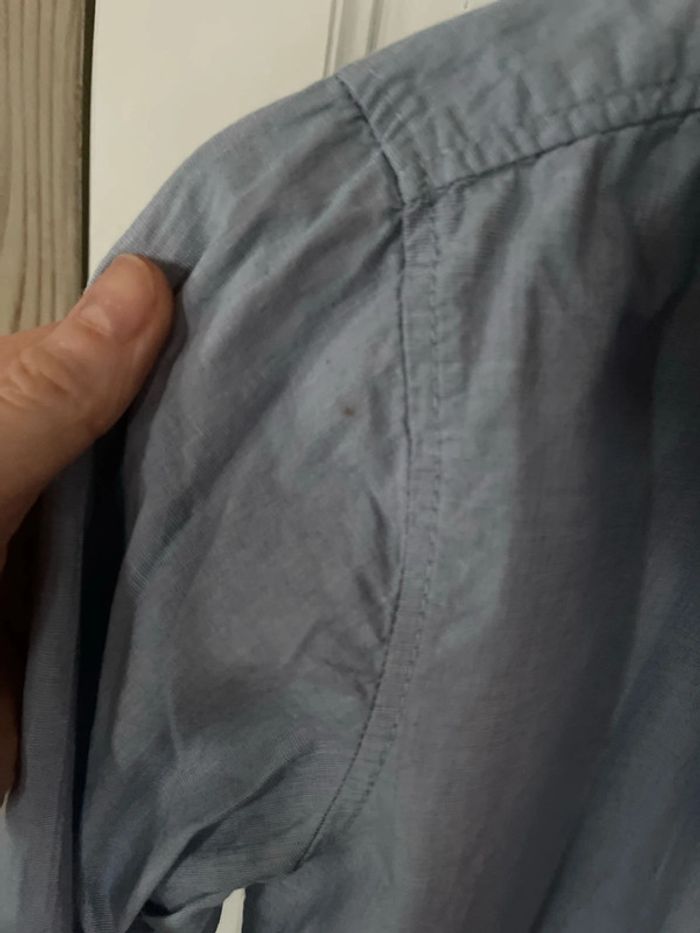 Chemise bleue tape-à-l’œil - photo numéro 3