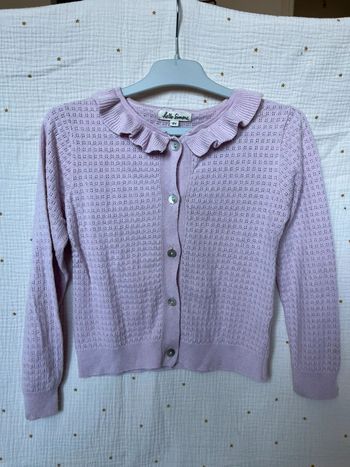 Gilet lila - hello Simone - 6 ans
