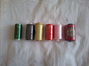Lot 6 bobines de fils 