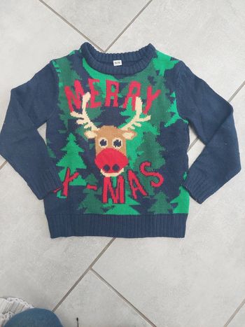 Pull de Noël 110/116cm