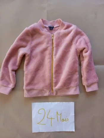 Gilet zippé 24 mois